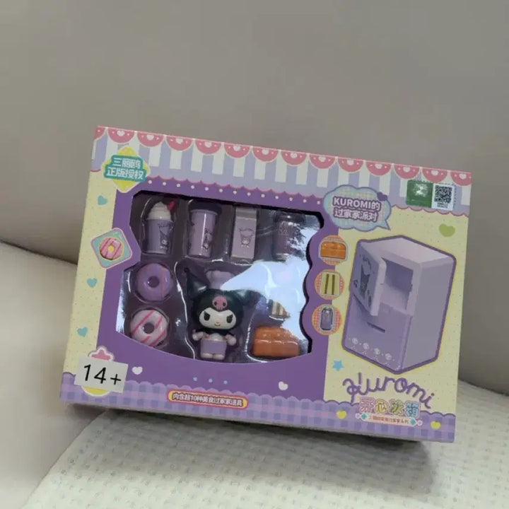 [BUNJANG] Sanrio Kuromi Refrigerator Miniature (Sealed) / (미개봉새상품) 산리오 쿠로미 냉장고 미니어처