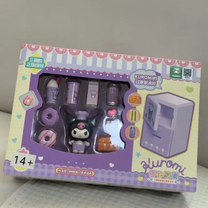 [BUNJANG] Sanrio Kuromi Refrigerator Miniature (Sealed) / (미개봉새상품) 산리오 쿠로미 냉장고 미니어처