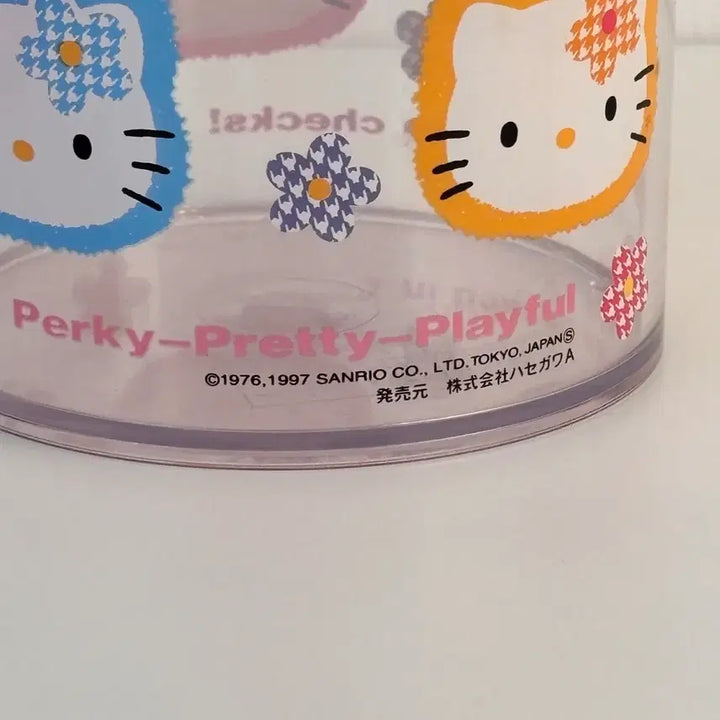 [BUNJANG] Sanrio Hello Kitty Classic Sugar Jar Container / 고전키티 카어하나 슈가통 슈가케이스 유리병