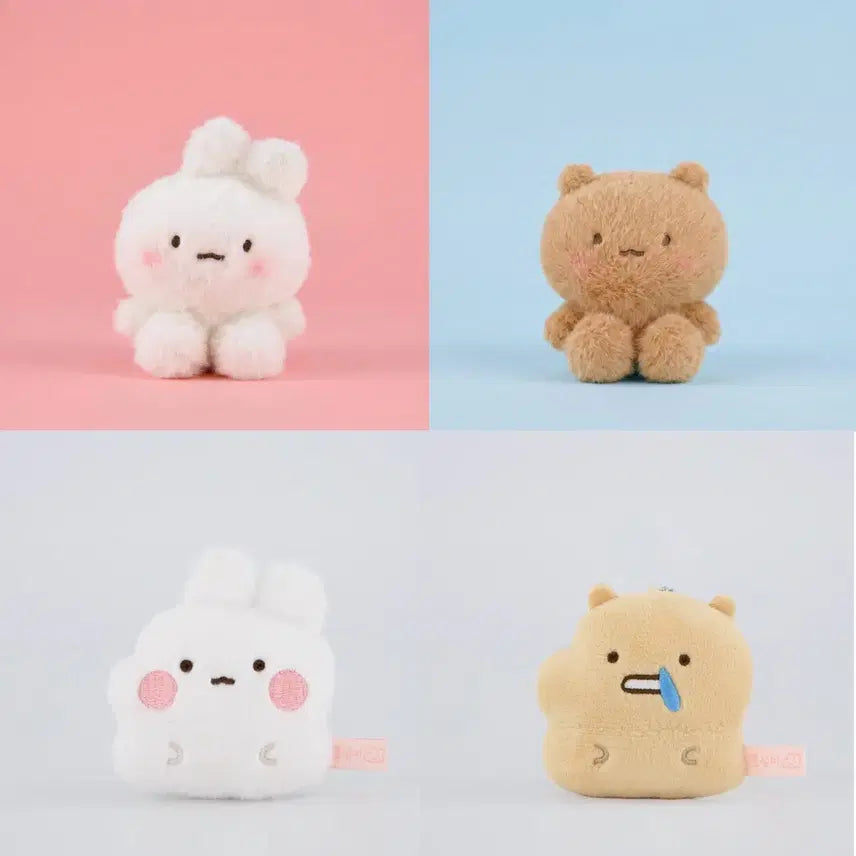 [BUNJANG] Potato Pouch Keyring Bundle Set / 뽀송 토심이 토뭉이 납작 쪼시미 포테토뭉 키링 일괄
