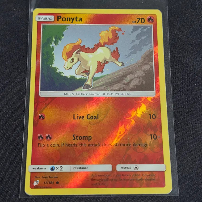 [BUNJANG] Pokemon Card North American Ponyta Reverse Holo / [포켓몬 카드] 북미판 포니타 리버스홀로