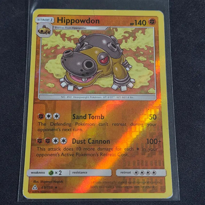 [BUNJANG] Pokemon North American Edition Hippowdon Reverse Holo / [포켓몬 카드] 북미판 하마돈 리버스홀로