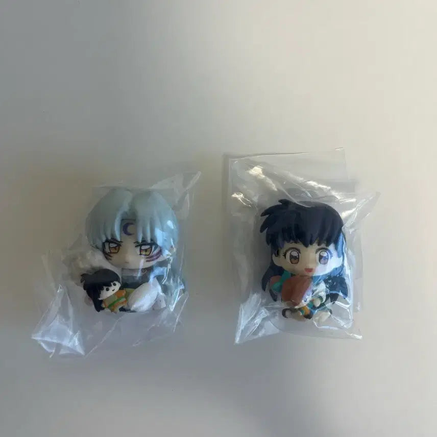 [BUNJANG] Inuyasha Ookkuri Gacha Kyukotto Sesshomaru &amp; Kagome Bundle Set / 이누야샤 꼬옥 가챠 규콧토 셋쇼마루, 가영이 일괄 판매합니다.