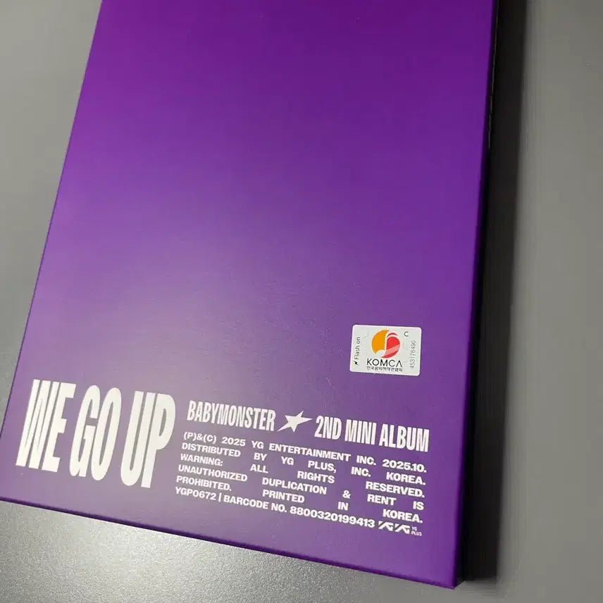 [BUNJANG] BABYMONSTER WE GO UP Full Set / 베이비몬스터 위고업 풀구성