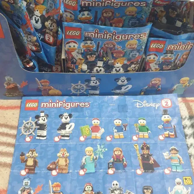 [BUNJANG] Lego 71024 Disney Series 2 18 Minifigure Full Set Unassembled New / 레고 71024 디즈니시즌2  18종 풀세트 미조립 새상품