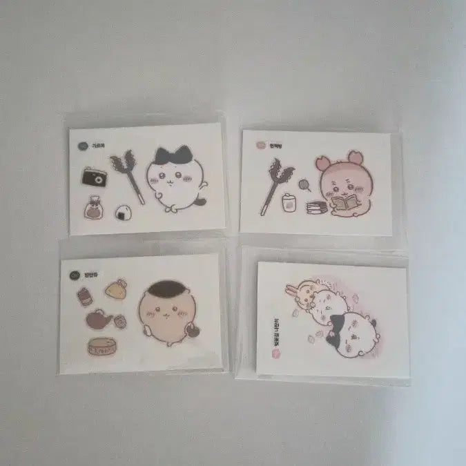 [BUNJANG] Chikawa Ttibu Seal Sticker Bundle Set / 일괄 먼작귀 치이카와 띠부씰 스티커