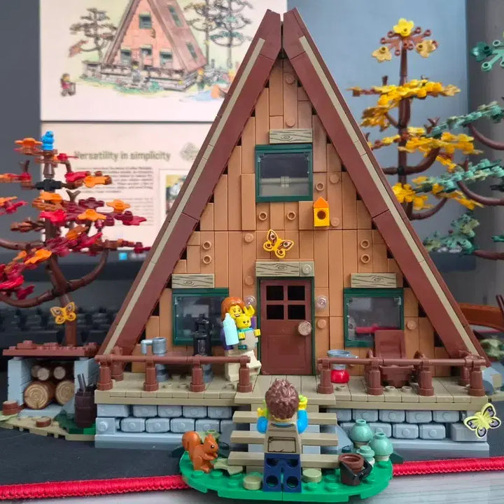 [BUNJANG] LEGO Ideas A-Frame Cabin 21338 / 레고 아이디어스 A자형 오두막 21338