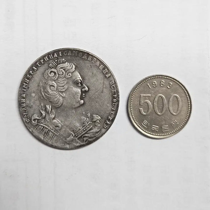 [BUNJANG] Large European Classic Coin / [초대형동전] 유럽 고전 동전 MW62