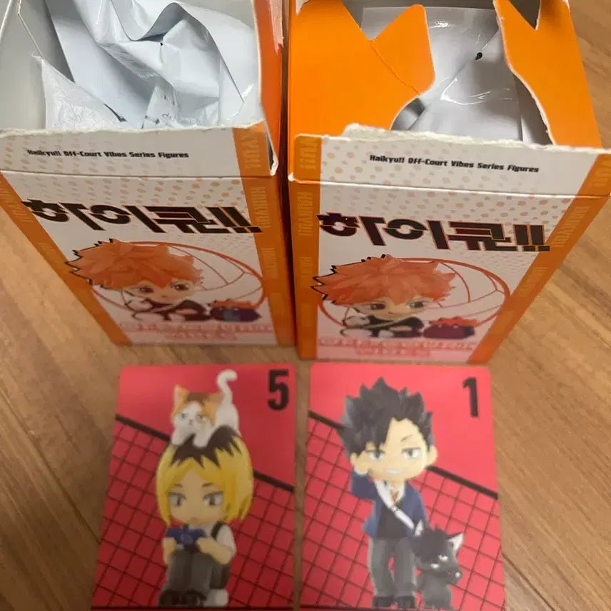 [BUNJANG] Haikyuu!! Pop Mart Nekoma Kenma &amp; Kuroo Set / 하이큐 팝마트 네코마 켄마 쿠로오 세트
