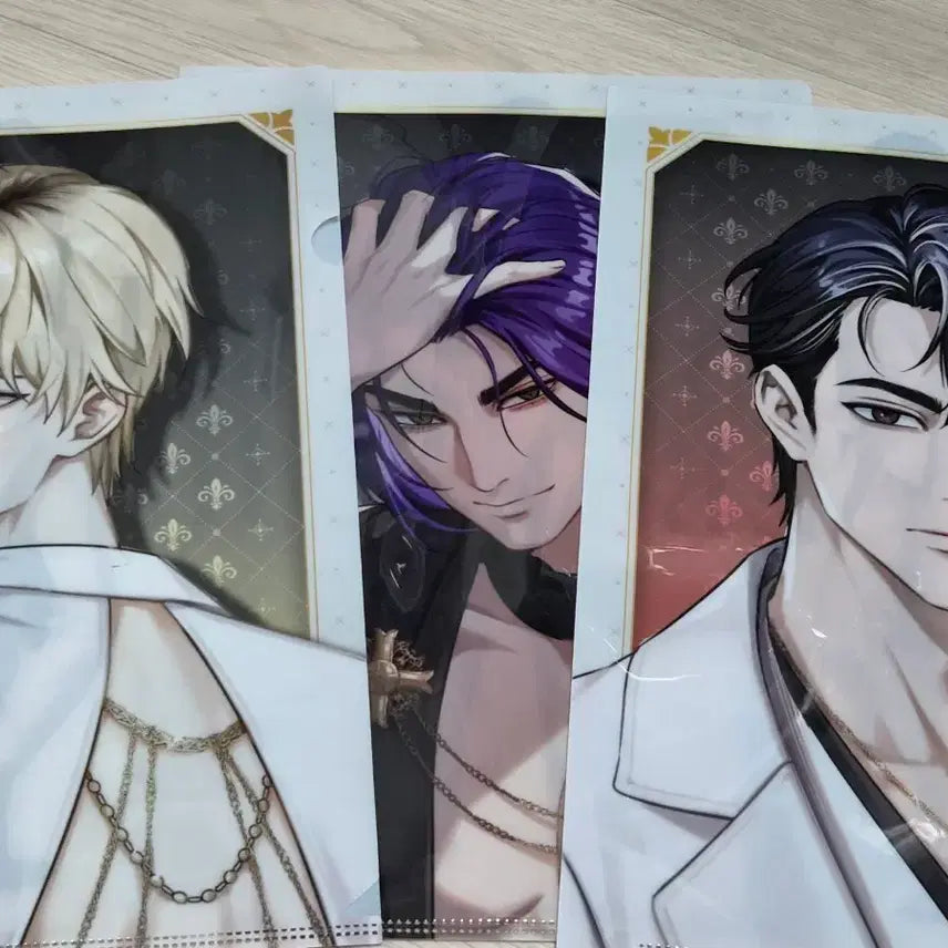 [BUNJANG] ISEKAI DECEPTION HUNTER (Isekai Chakak Hunter) Gireo Haseong Changho Popup Clear File Set / 이세계착각헌터 이착헌 팝업 클리어파일 기려 하성 창호 세트