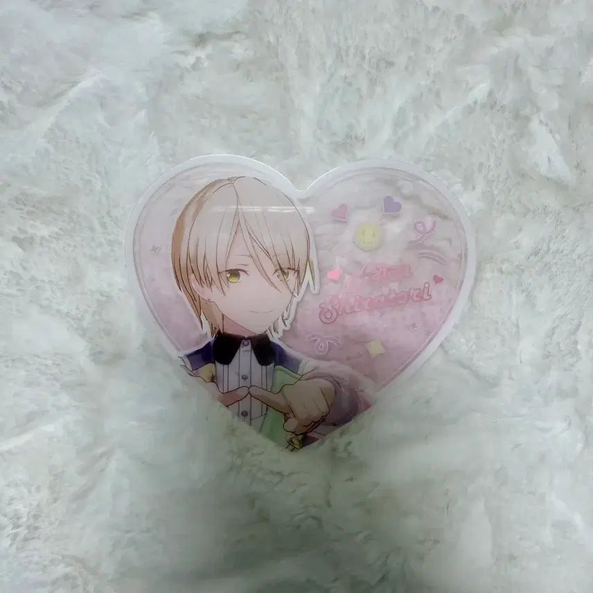 [BUNJANG] Ensemble Stars 8th Anniversary Heart Clear Card Shirotori Aira ALKALOID Picria Acrylic / 앙스타 8주년 하트 클리어 카드 시라토리 아이라 알칼로이드 피쿠리아 아크릴
