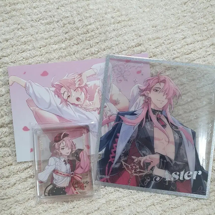 [BUNJANG] Nukarnival Ester Goods Set (2 Paper Items, 1 Card) / 누카니발 에스터 굿즈세트(지류2 코롯타1)