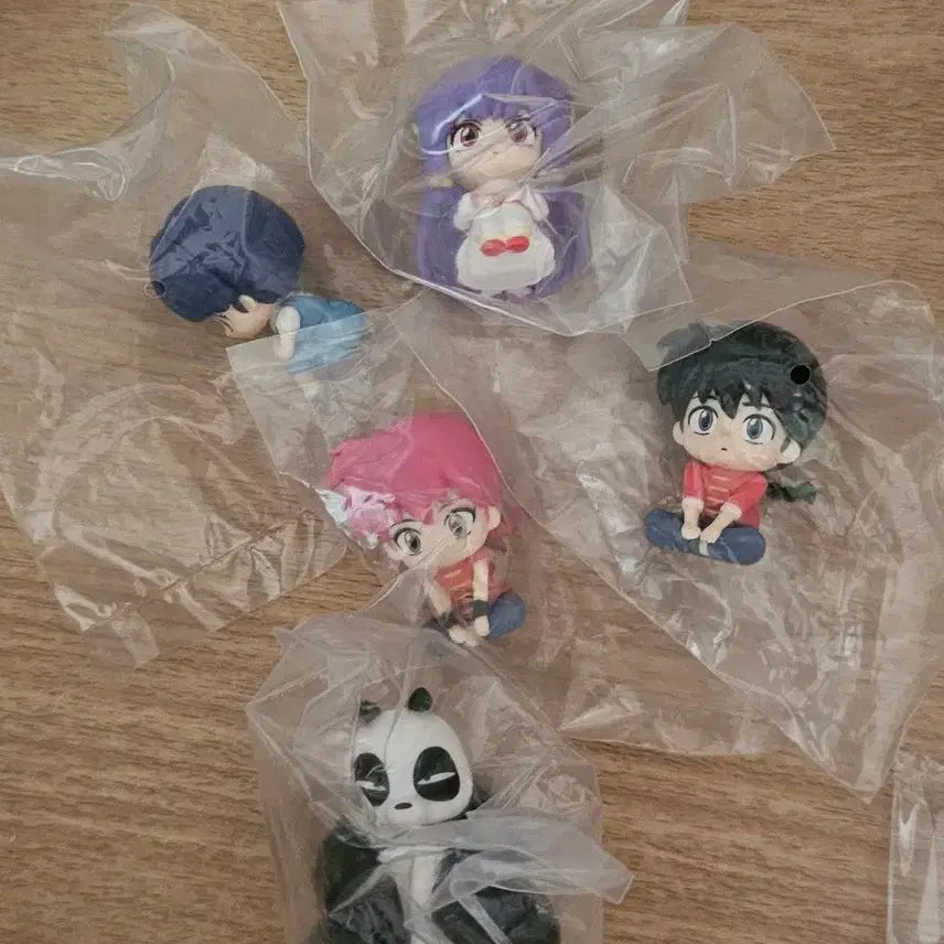 [BUNJANG] Ranma 1/2 Machi Bokke 5-Piece Set / 란마 마치보케 5종 세트