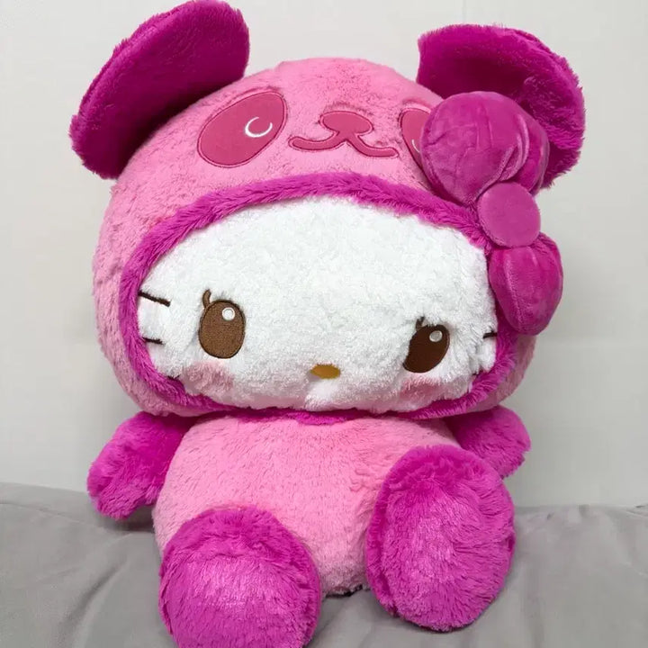[BUNJANG] Large Pink Kitty Plush Toy / 일본인형뽑기 대형 팬더 키티