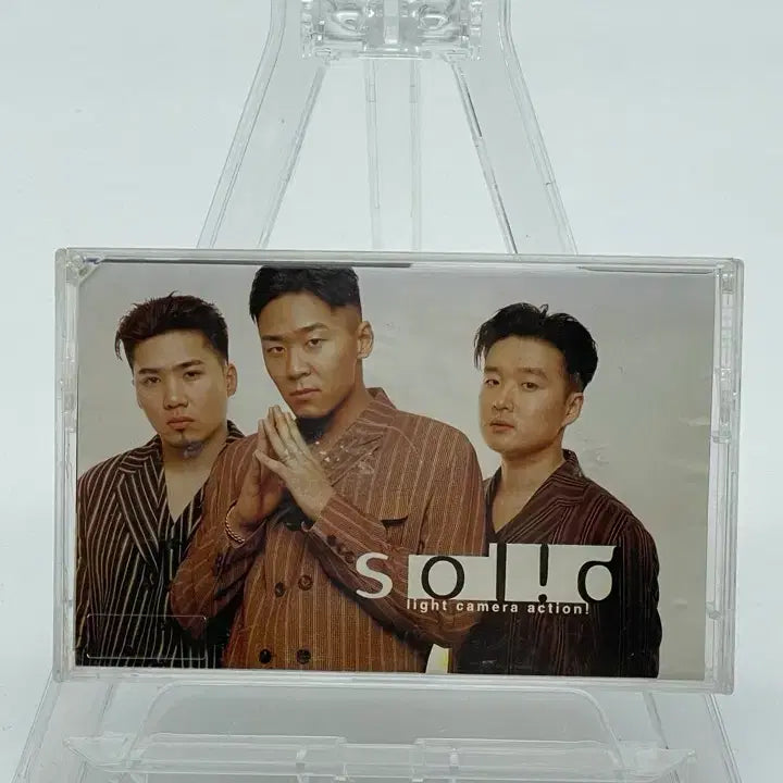 [BUNJANG] Solid 3rd Album - Light Camera Action Cassette Tape / [카세트테이프] 솔리드 Solid 3집 - Light Camera Action