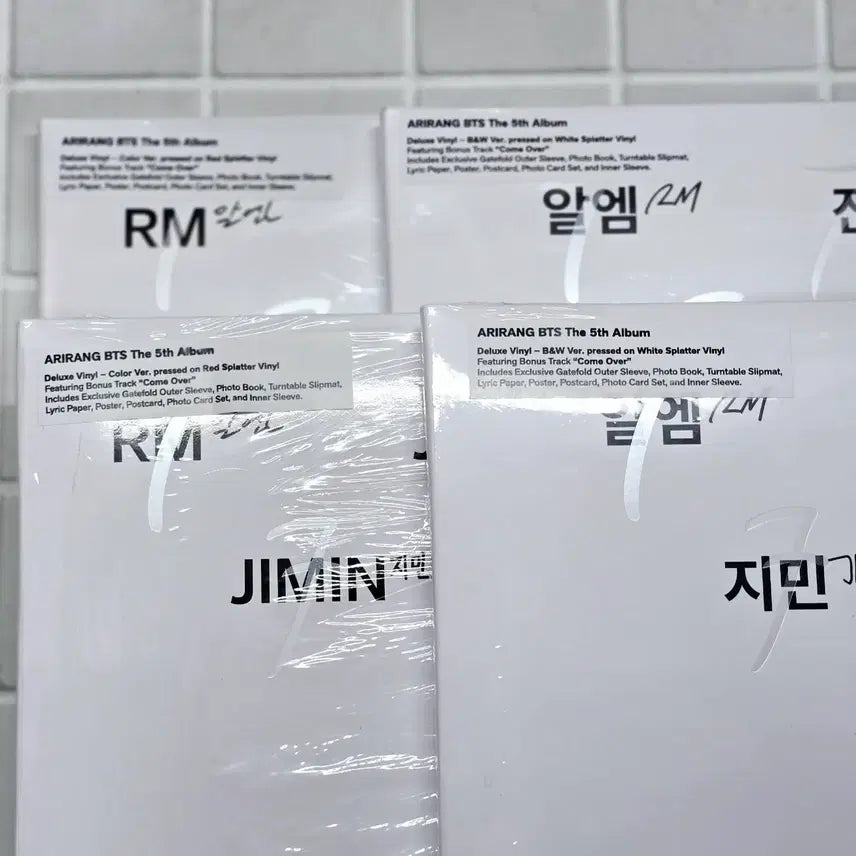 [BUNJANG] BTS ARIRANG Deluxe Vinyl Set (2x LP) / 방탄소년단 아리랑 LP 2장 세트 BTS ARIRANG VINYL SET