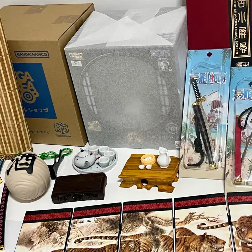 [BUNJANG] Pop Soc Roronoa Zoro Figure (One Piece) Diorama Full Set - Sealed / pop soc 롤로노아 조로 피규어 원피스 피규어 미개봉 디오라마 풀세트