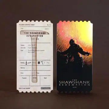 [BUNJANG] The Shawshank Redemption Original Ticket / 영화 <쇼생크 탈출> 오리지널 티켓