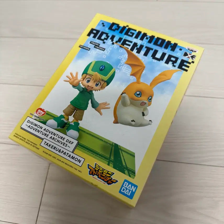 [BUNJANG] Digimon Adventure Takeru &amp; Tailmon, Takeru &amp; Terriermon Figure Set / 디지몬 어드벤처 피규어 리키&amp;파닥몬, 타케루 &amp; 테리어몬