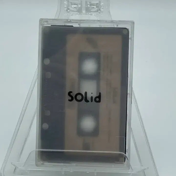 [BUNJANG] Solid 2nd Album - "Hold the End of This Night" Cassette Tape / [카세트테이프] 솔리드(Solid) 2집 - 이밤의 끝을 잡고 [가사지x]