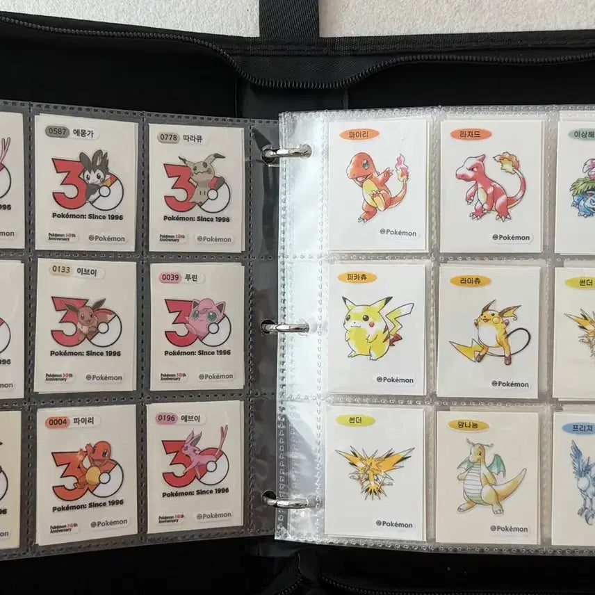 [BUNJANG] Pokemon Stickers Bundle (Approx. 250 pcs) / 포켓몬 띠부씰 약 250개 처분