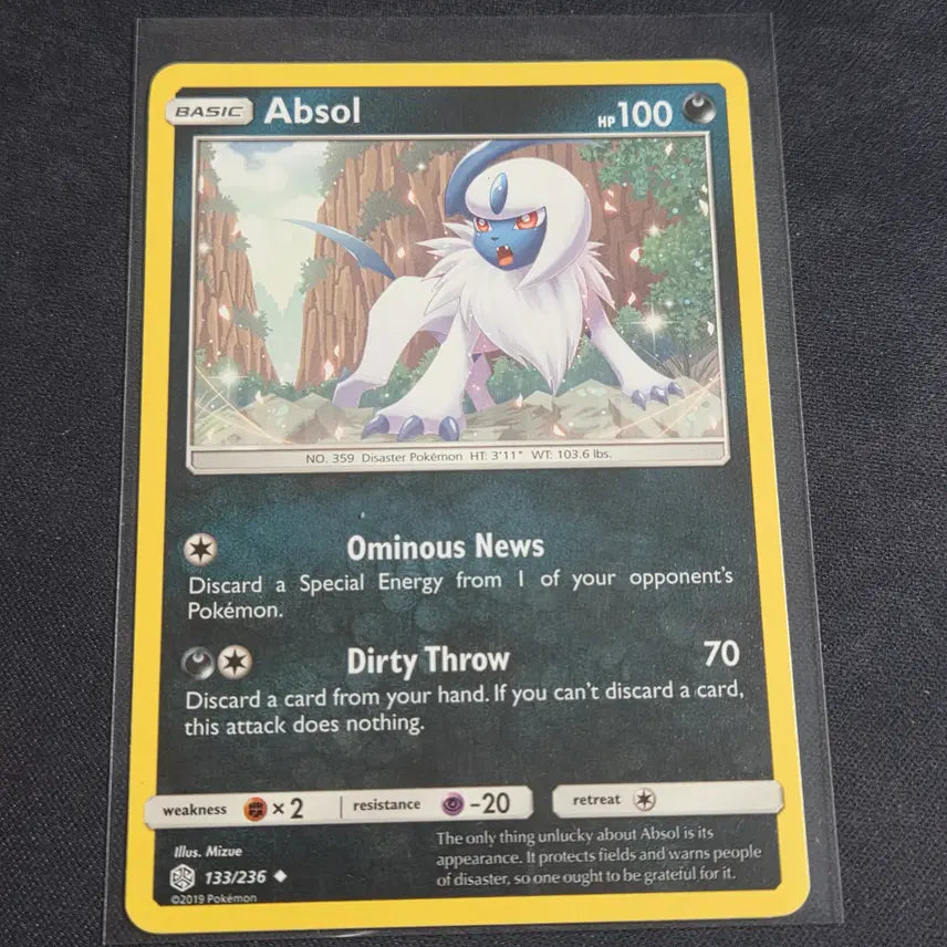 [BUNJANG] Pokémon Card North American Absol 133/236 / [포켓몬 카드] 북미판 앱솔 133/236