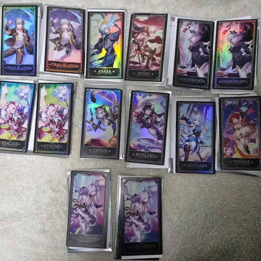 [BUNJANG] Honkai Star Rail 2nd Anniversary Random Card B (Evernight, Castoris, My Day, Hisilens, Keridra, Hyacinth) / 붕스 붕괴 스타레일 2주년 랜덤 홀로그램 카드 B 에버나이트 카스토리스 마이데이 히실렌스 케리드라 히아킨