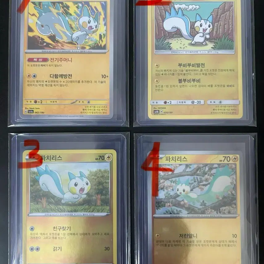 [BUNJANG] Pokemon Card Pachirisu - All Grades / 포켓몬카드 파치리스 대방출