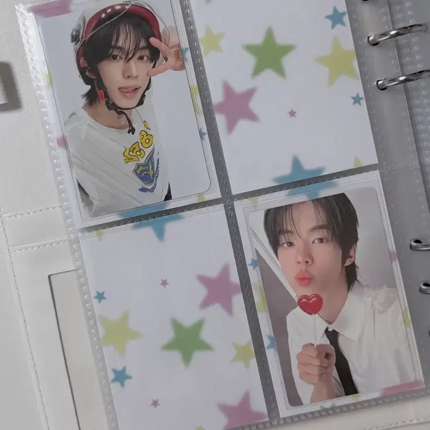 [BUNJANG] Star Binder Refills 100 Sheets Bundle Set / 별 바인더 대지 100장 일괄
