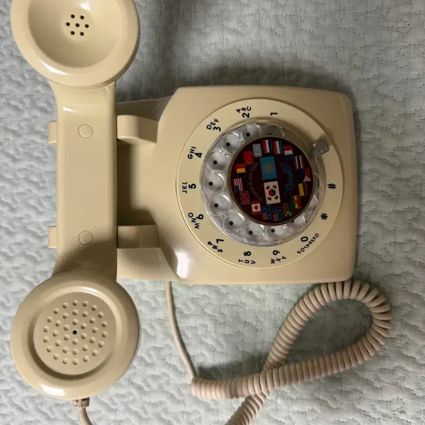 [BUNJANG] Vintage Rotary Dial Telephone / 옛 다이얼 전화기