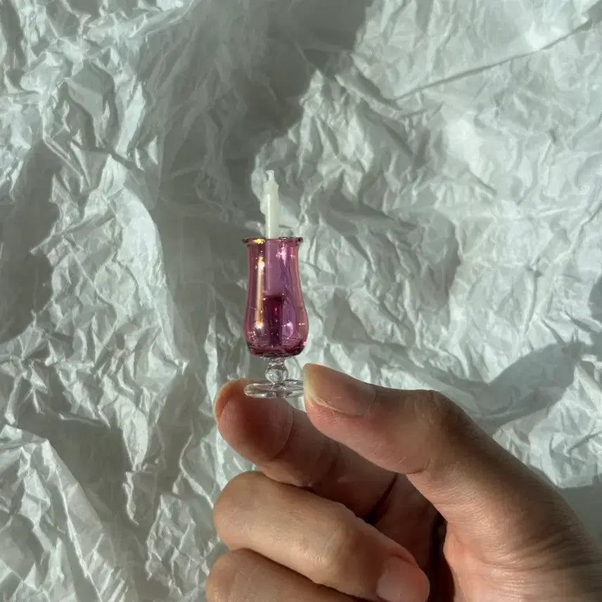 [BUNJANG] Vintage Miniature Cocktail Glass Candle Holder / 빈티지 미니어처 칵테일잔 캔들홀더