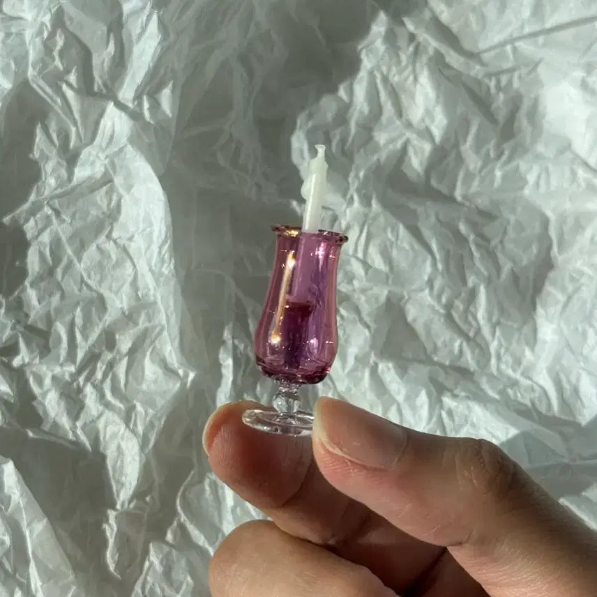 [BUNJANG] Vintage Miniature Cocktail Glass Candle Holder / 빈티지 미니어처 칵테일잔 캔들홀더