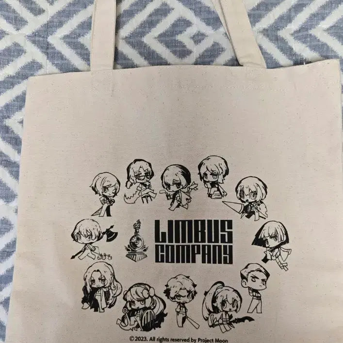 [BUNJANG] Limbus Company Animate Lottery B Prize Tote Bag / 림버스 애니메이트 쿠지 B상 토트백