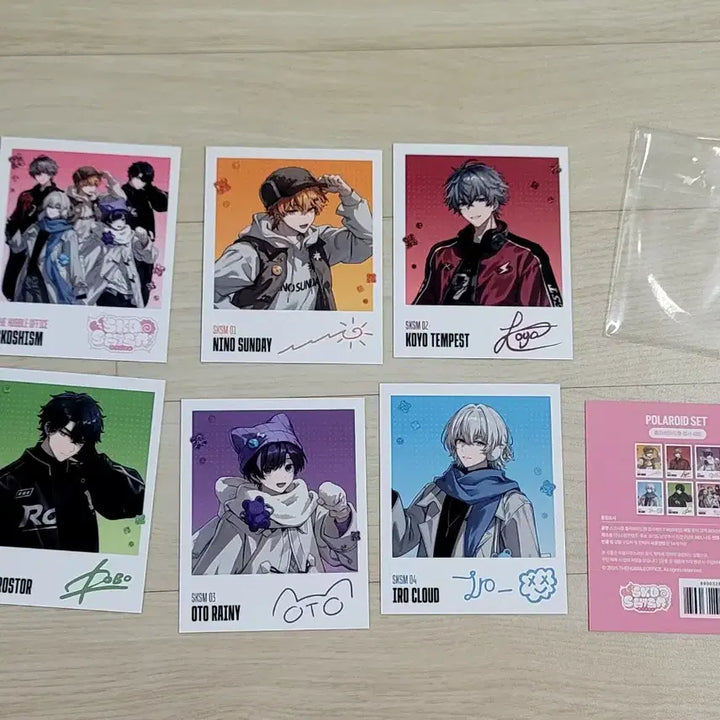 [BUNJANG] SCOSHISM Winter Pop-up FW Polaroid Postcard Set / 스코시즘 겨울팝업 FW 폴라로이드형 엽서세트
