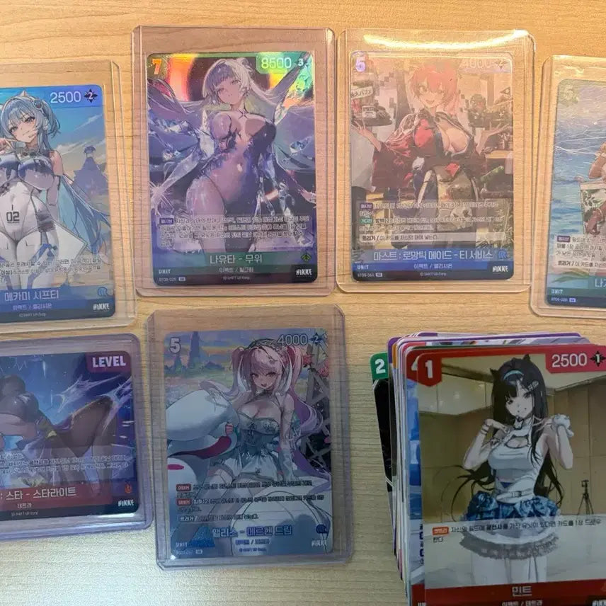[BUNJANG] Nibel Arena Nikke BT-08 Card Bundle Set / 니벨아레나 니케 BT-08 -L, UR, SR 등급 이하 일괄 판매