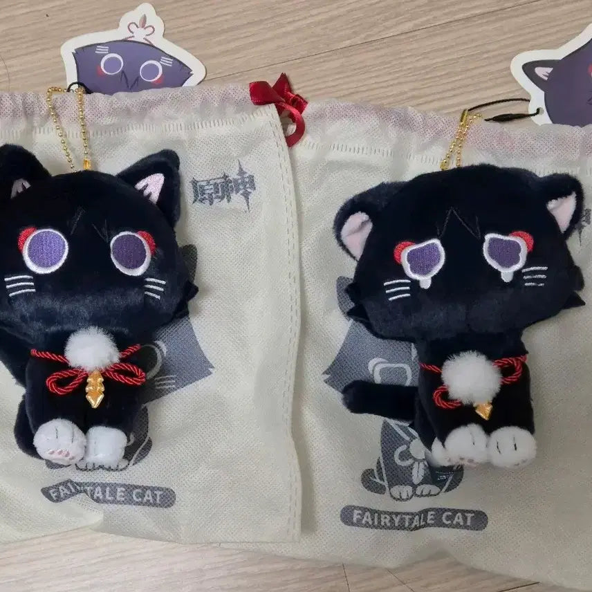 [BUNJANG] Genshin Impact Wanderer Scaralyn Cat Plush / (일괄) 원신 방랑자 고양이 스카라냥 인형