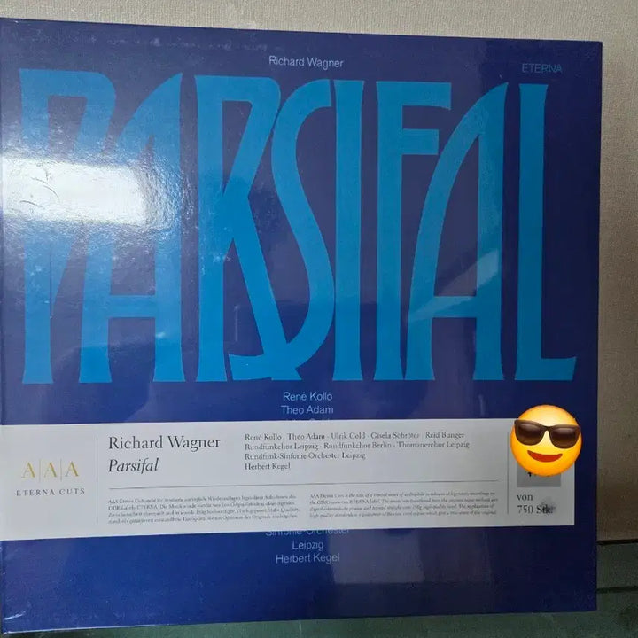 [BUNJANG] Richard Wagner Parsifal Complete Opera Limited Edition Sealed LP Box Set / 바그너 &