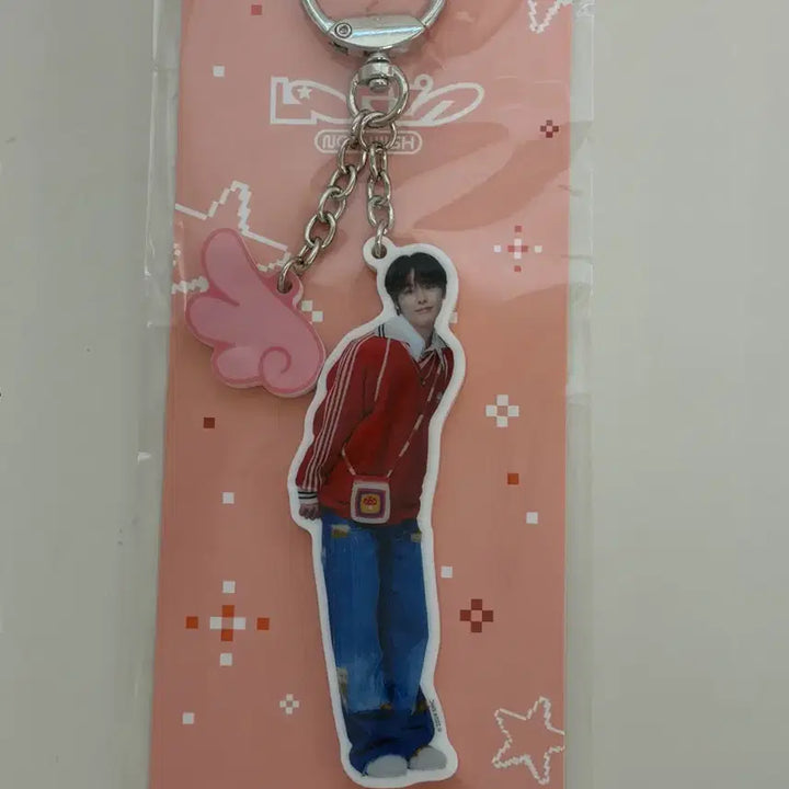 [BUNJANG] NCT WISH Riiku Wings Mascot Keyring / 엔시티위시 일투 로그인 엠디 리쿠 날개 / 마스코트 키링