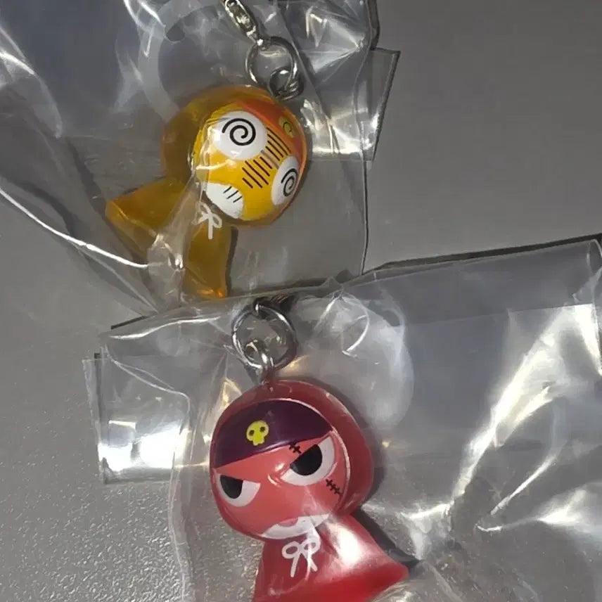 [BUNJANG] Keroro Rainy Day Merchandise Gilro Kururu 2 Types Bundle Set / 케로로 우비 메지루시 2종 일괄 기로로 쿠루루