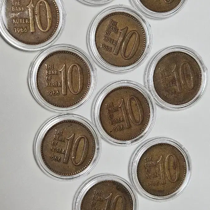 [BUNJANG] 1966 First Edition 10 Won Coin / 66년10원최초발행