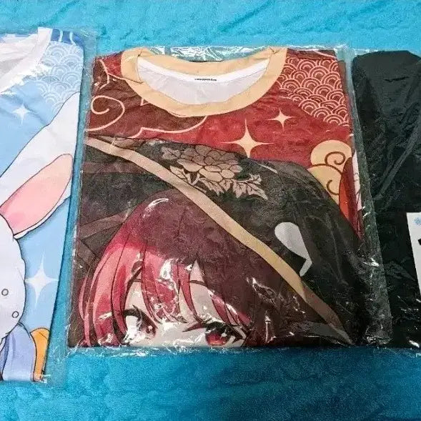 [BUNJANG] Hololive 3 Types T-Shirt Bundle Set (Sealed) / 홀로라이브 티셔츠 3종류 미개봉 일괄
