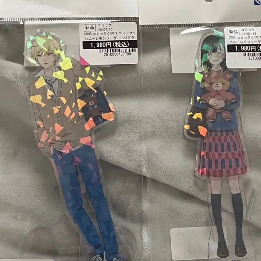 [BUNJANG] Honey Lemon Soda Kai Uka Acrylic Stand Anime Version / 허니레몬소다 카이우카 아크릴 스탠드