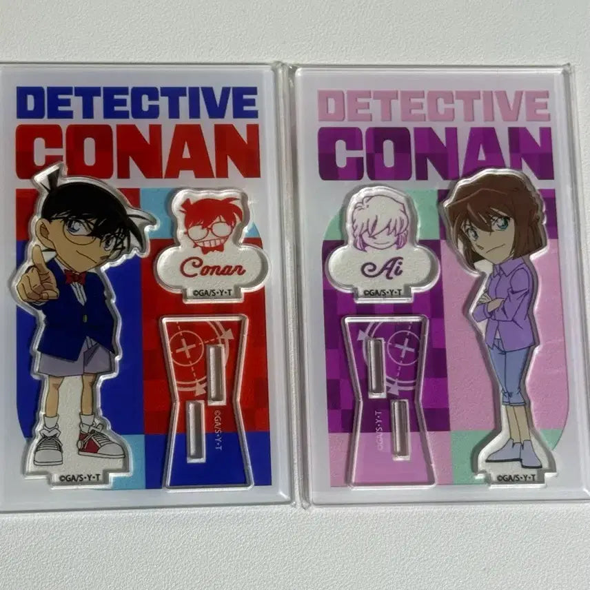 [BUNJANG] Detective Conan 2-Piece Acrylic Stand Bundle Set / [일괄] 명탐정 코난 2피스 아크릴