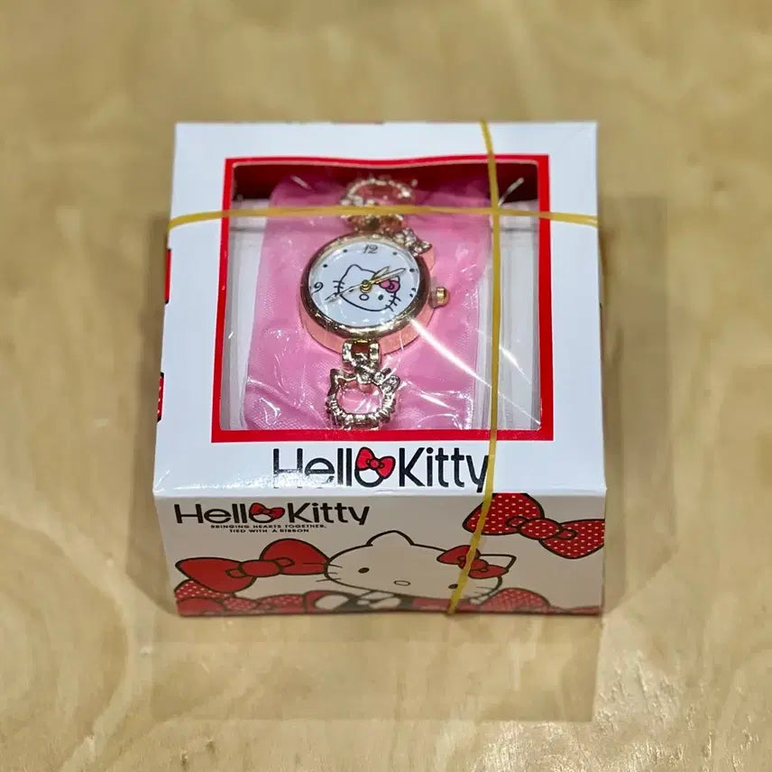 [BUNJANG] Hello Kitty Metal Wristwatch (Sealed) / 미개봉) 헬로키티 메탈 손목시계