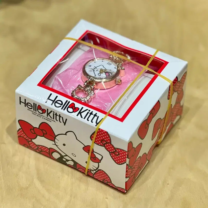 [BUNJANG] Hello Kitty Metal Wristwatch (Sealed) / 미개봉) 헬로키티 메탈 손목시계
