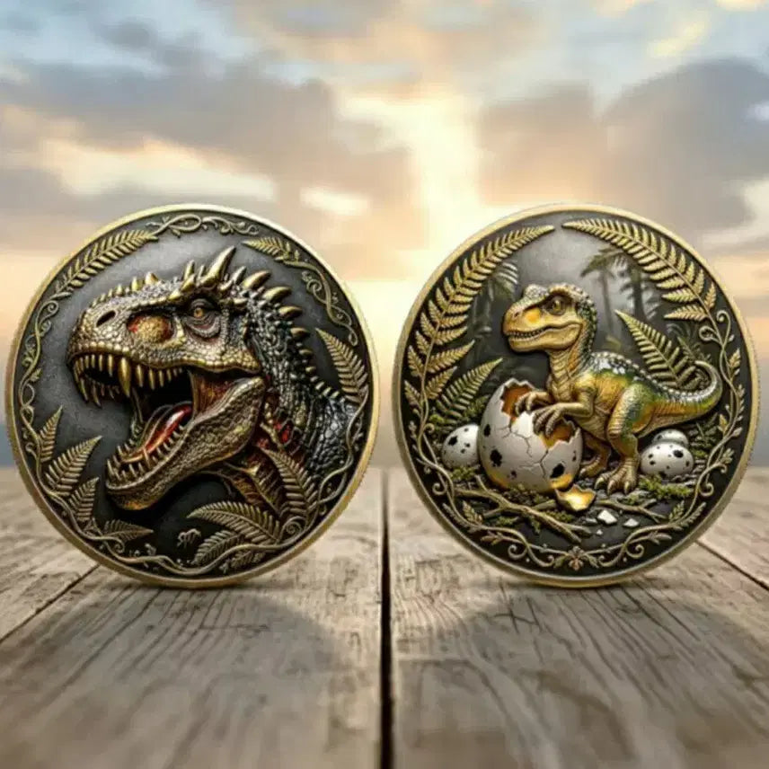 [BUNJANG] Dinosaur Series Color Theme Premium Medal / 소장용 선물용 공룡시리즈 색채테마 고급메달 1점 드립니다