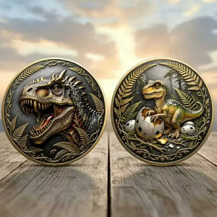 [BUNJANG] Dinosaur Series Color Theme Premium Medal / 소장용 선물용 공룡시리즈 색채테마 고급메달 1점 드립니다