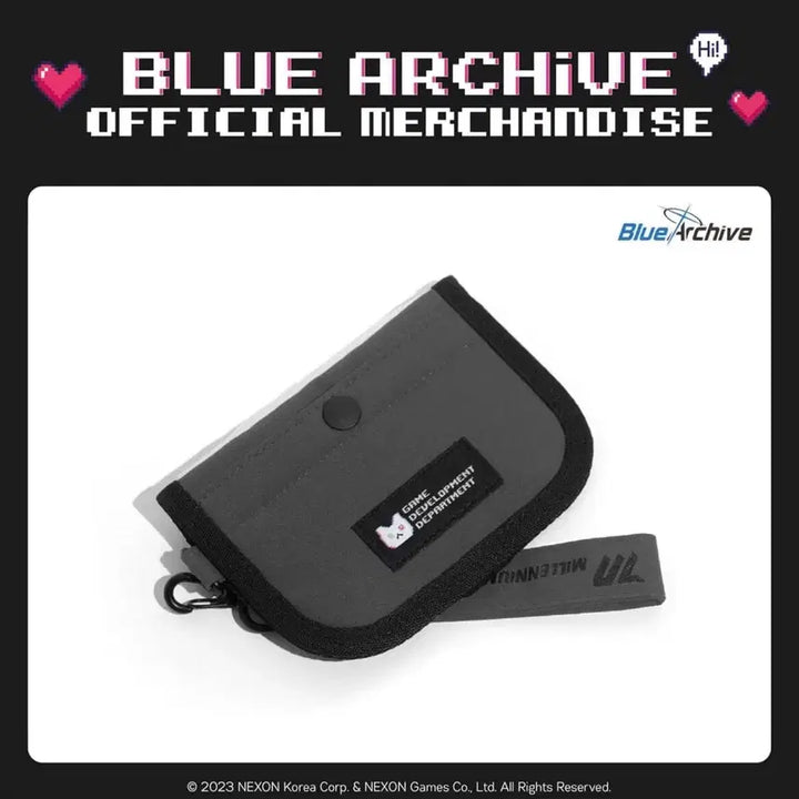 [BUNJANG] Blue Archive 2nd Anniversary Game Development Department Card Holder Strap Set / 블루아카이브 2주년 MD 게임개발부 카드지갑 스트랩
