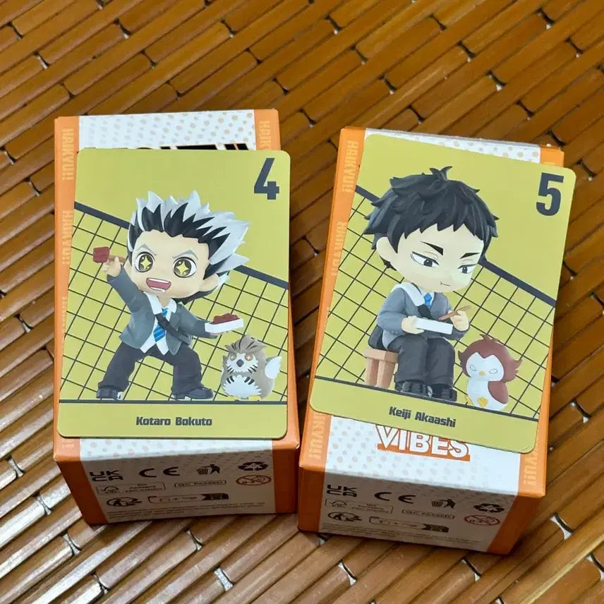 [BUNJANG] Haikyu!! Pop Mart Bokuto &amp; Akaashi Bundle Set / (일괄) 하이큐 팝마트 보쿠토 아카아시