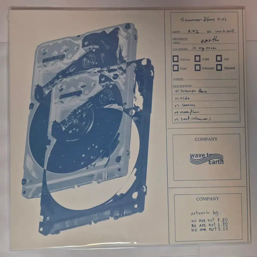 [BUNJANG] Wave to Earth Summer Flows 0.02 LP Blue Sealed / wave to earth Summer Flows 0.02 LP 블루 미개봉